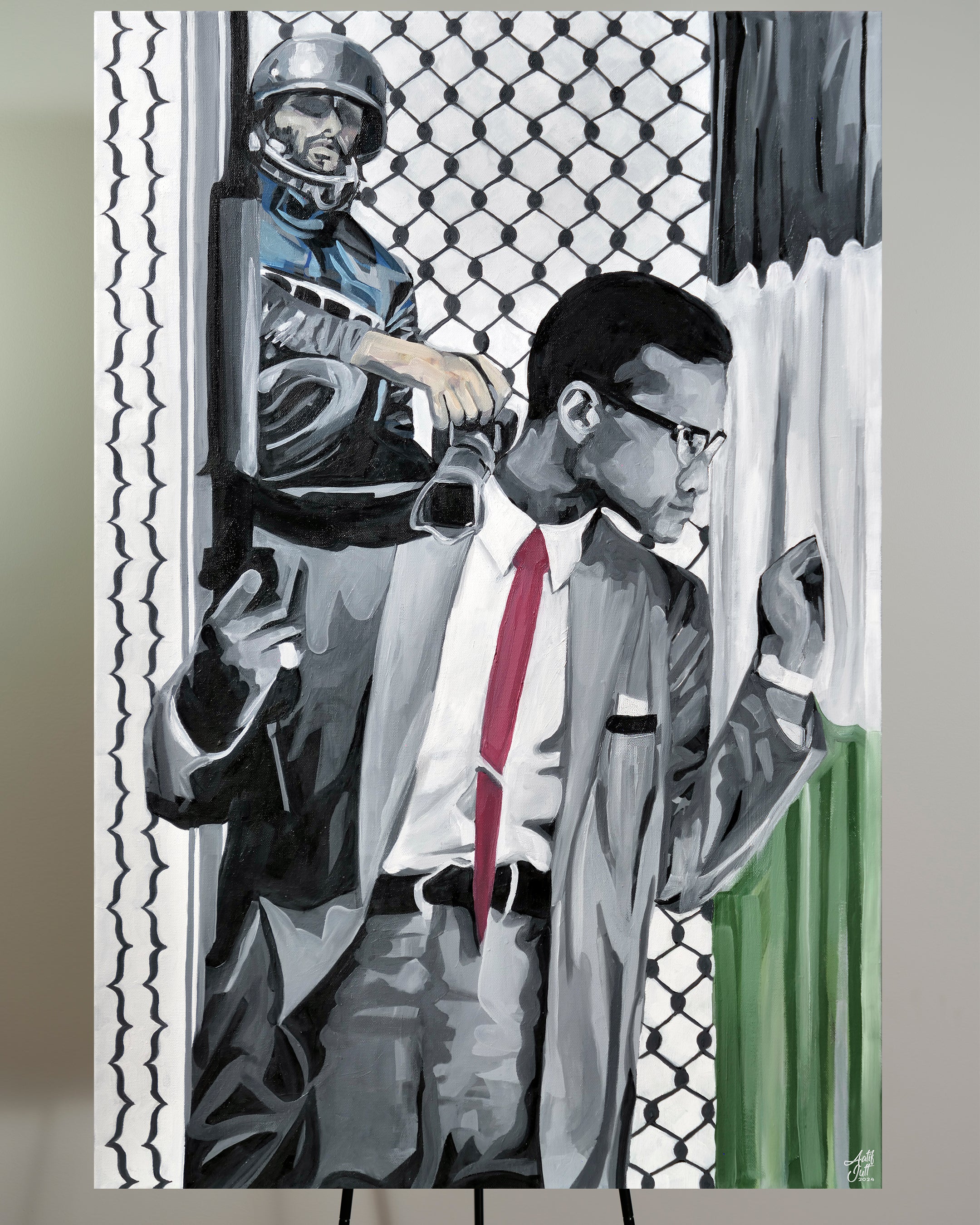 Malcolm X Motaz by Aatif Jutt