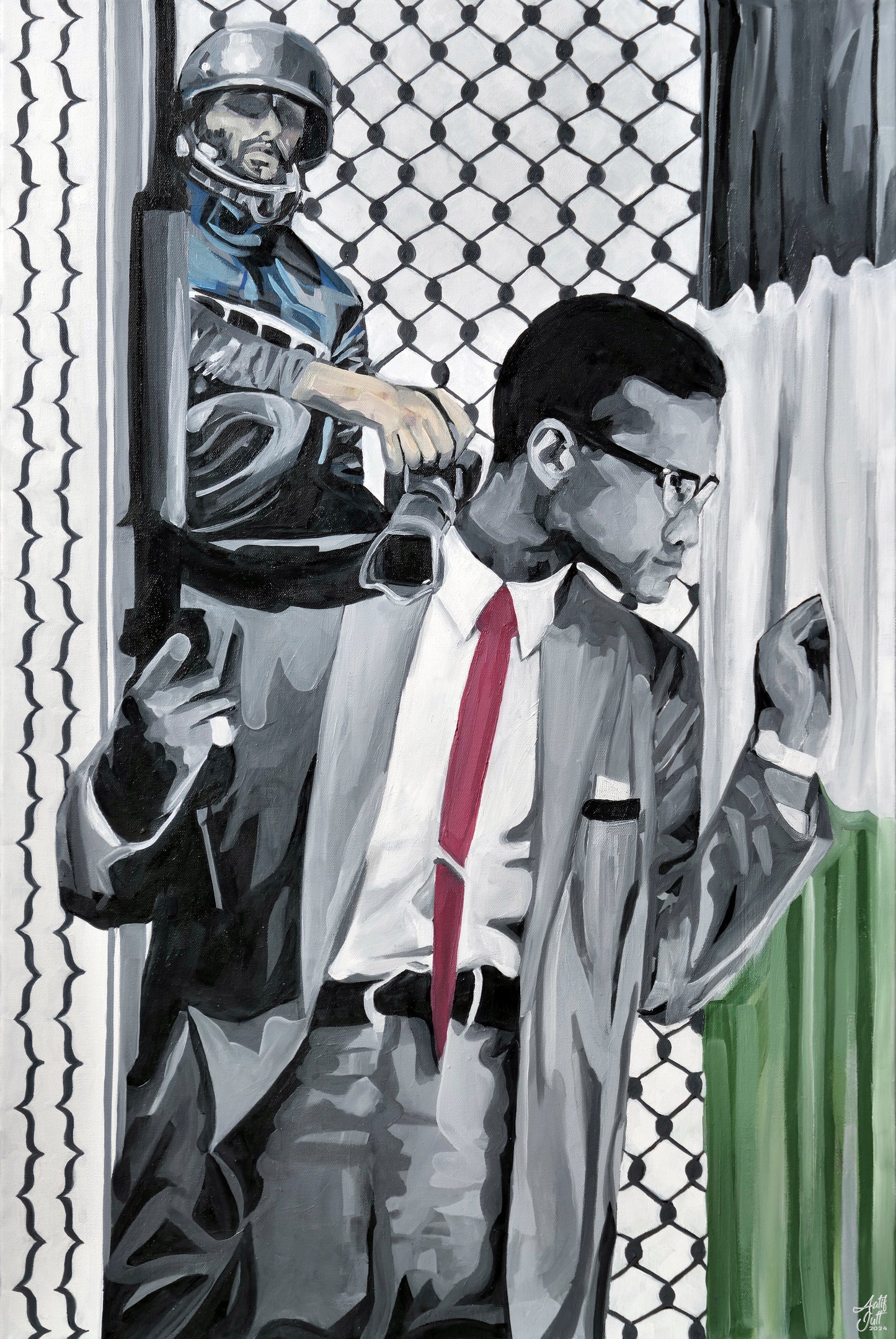 MALCOLM X MOTAZ BY AATIF JUTT