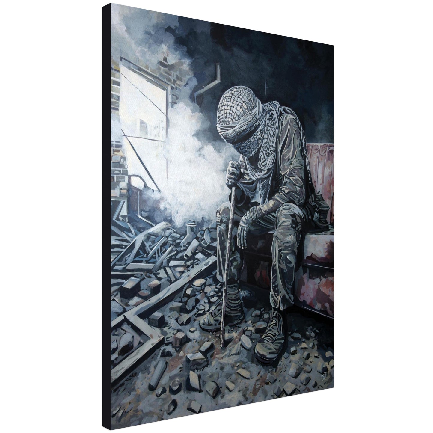 LIBERATION CANVAS PRINT