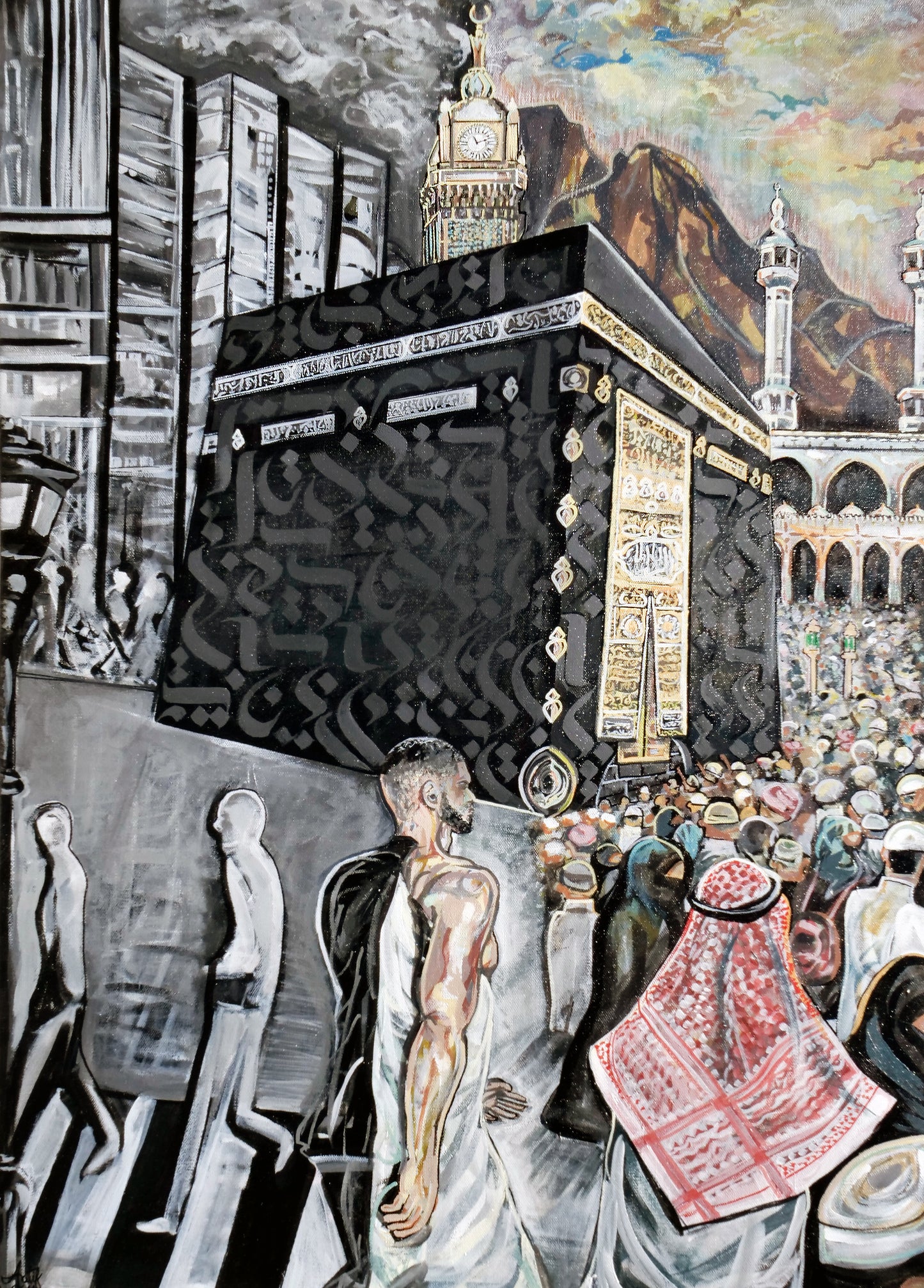 JOURNEY TO MECCA CANVAS PRINT