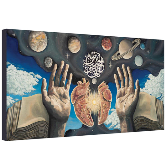 THE OPENING CANVAS PRINT